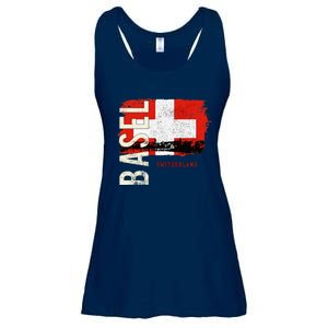 Basel Switzerland Europe Ladies Essential Flowy Tank