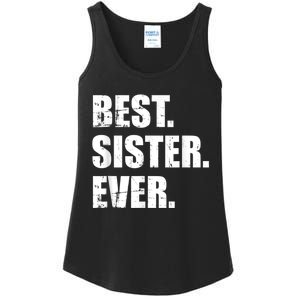 Best Sister Ever Ladies Essential Tank