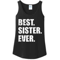 Best Sister Ever Ladies Essential Tank