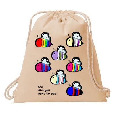 Bee Swarm Essential Bee Who You Want To Bee Drawstring Bag