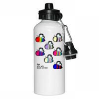 Bee Swarm Essential Bee Who You Want To Bee Aluminum Water Bottle