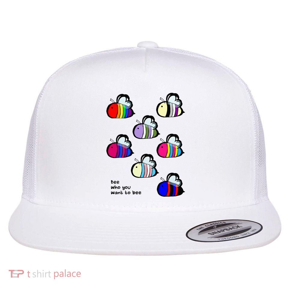 Bee Swarm Essential Bee Who You Want To Bee Flatbill Hat