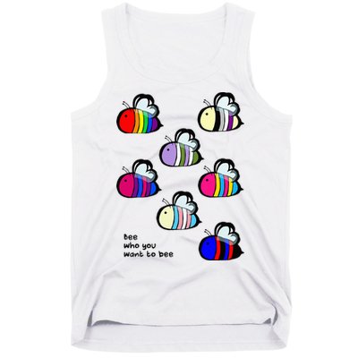 Bee Swarm Essential Bee Who You Want To Bee Tank Top