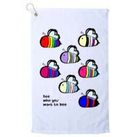 Bee Swarm Essential Bee Who You Want To Bee Golf Towel
