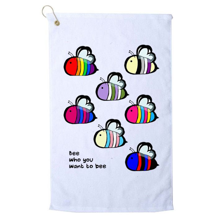 Bee Swarm Essential Bee Who You Want To Bee Golf Towel