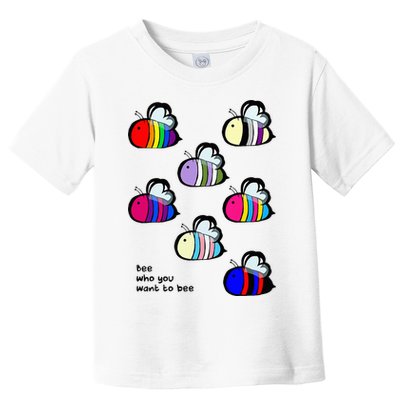 Bee Swarm Essential Bee Who You Want To Bee Toddler T-Shirt