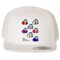 Bee Swarm Essential Bee Who You Want To Bee Wool Snapback Cap