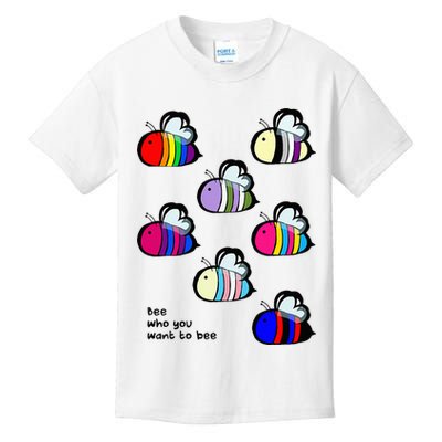 Bee Swarm Essential Bee Who You Want To Bee Kids T-Shirt