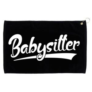 Best Sitter Ever Great Gift Grommeted Golf Towel