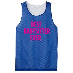 Best Sitter Ever Gift Mesh Reversible Basketball Jersey Tank