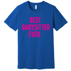 Best Sitter Ever Gift Premium T-Shirt