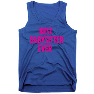 Best Sitter Ever Gift Tank Top