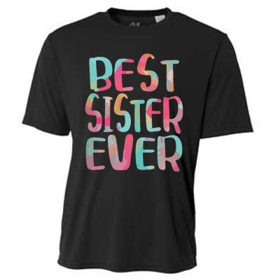 Best Sister Ever Mothers Day Cooling Performance Crew T-Shirt