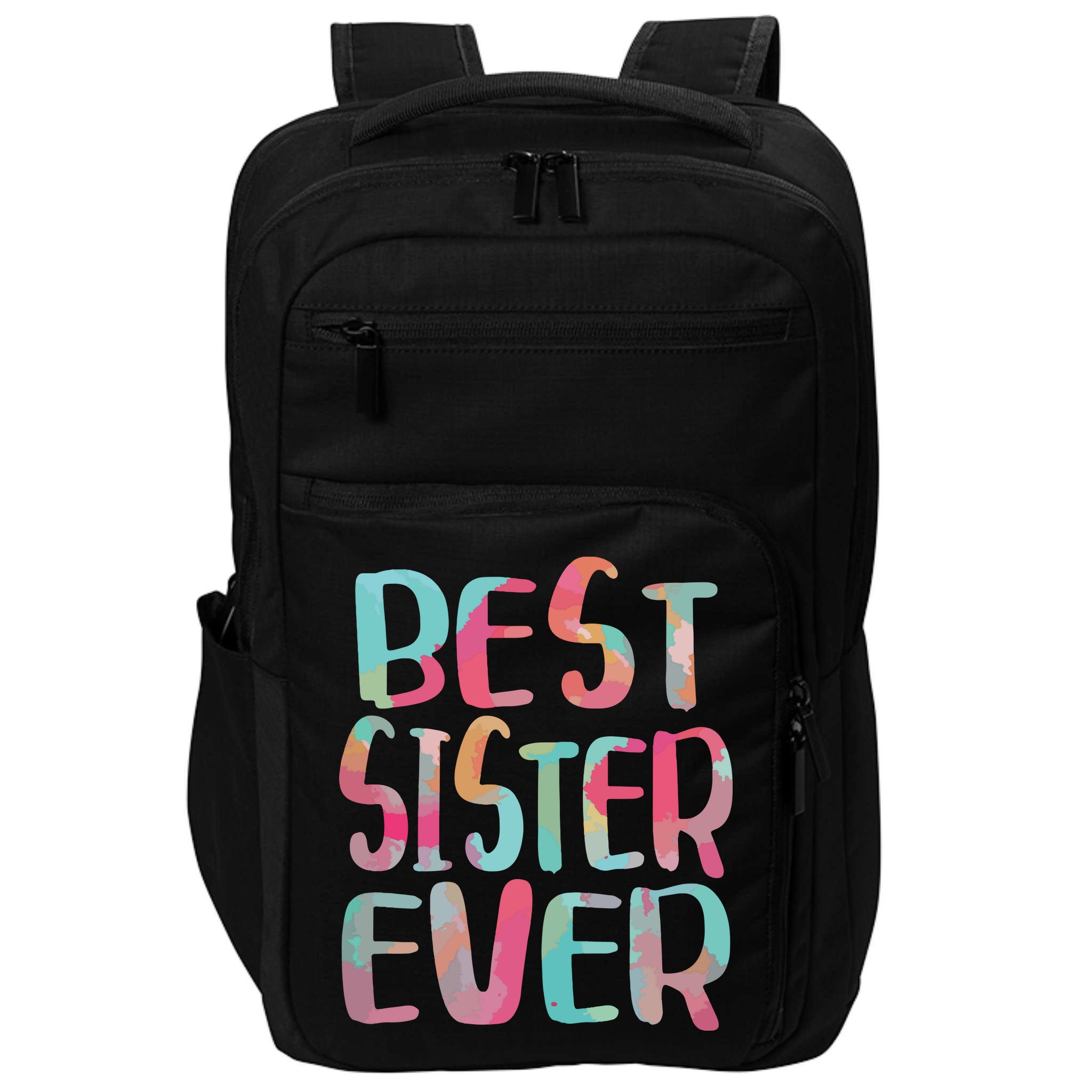 Best Sister Ever Mothers Day Impact Tech Backpack