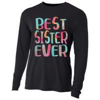 Best Sister Ever Mothers Day Cooling Performance Long Sleeve Crew