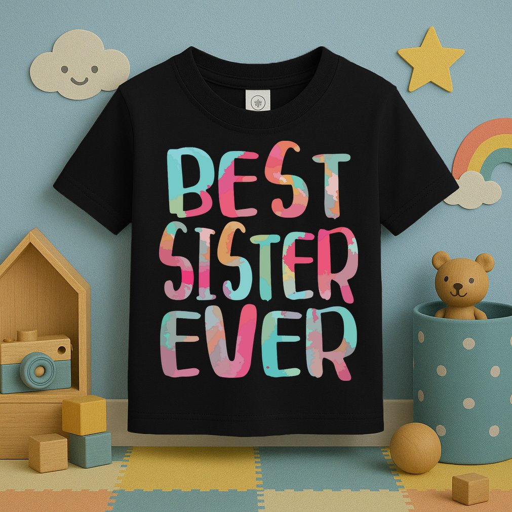 Best Sister Ever Mothers Day Toddler T-Shirt