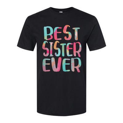 Best Sister Ever Mothers Day Softstyle CVC T-Shirt