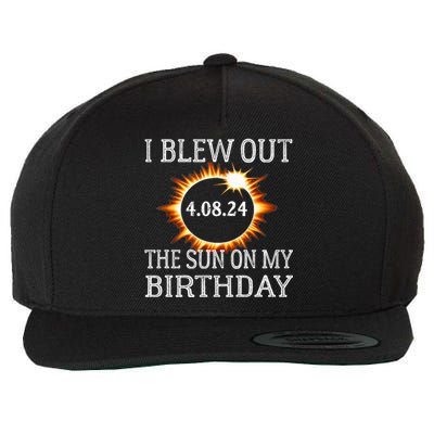 Birthday Solar Eclipse I Blew Out The Sun On My Birthday Wool Snapback Cap