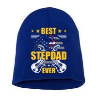 Best Stepdad Ever Guitarist Guitar Lover Stepdad Gift Short Acrylic Beanie