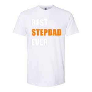 Best Stepfather Ever Family Fathers Day Bonus Dad Stepdad Gift Softstyle CVC T-Shirt