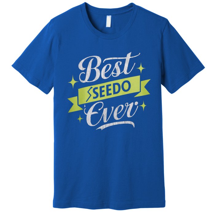 Best Seedo Ever Great Gift Arabic Grandpa Great Gift Premium T-Shirt