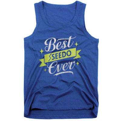 Best Seedo Ever Great Gift Arabic Grandpa Great Gift Tank Top