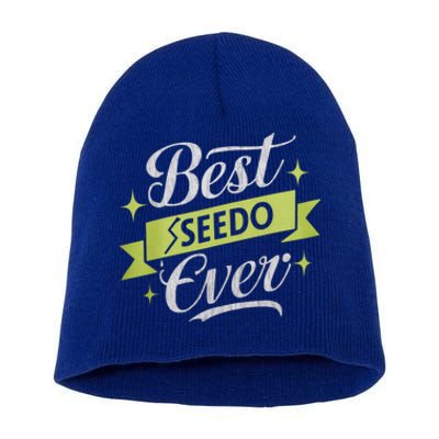 Best Seedo Ever Great Gift Arabic Grandpa Great Gift Short Acrylic Beanie