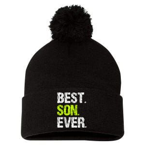 Best Son Ever Cool Family Funny Pom Pom 12in Knit Beanie