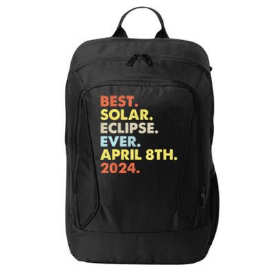 Best Solar Eclipse Ever April 8th 2024 Totality Astronomy City Backpack