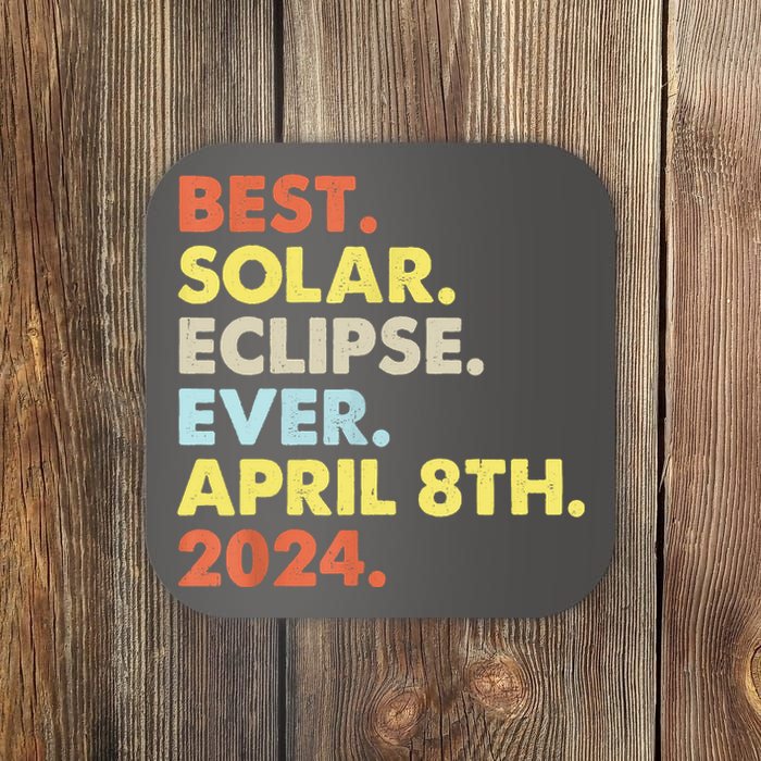 Best Solar Eclipse Ever April 8th 2024 Totality Astronomy Coaster