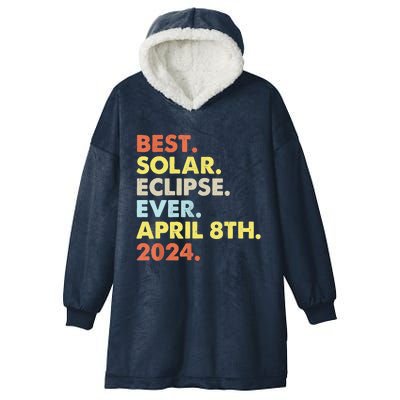 Best Solar Eclipse Ever April 8th 2024 Totality Astronomy Hooded Wearable Blanket