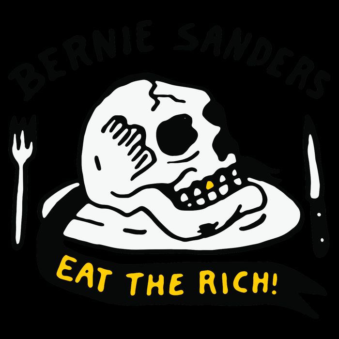 Bernie Sanders Eat The Rich 16 in Basic Backpack