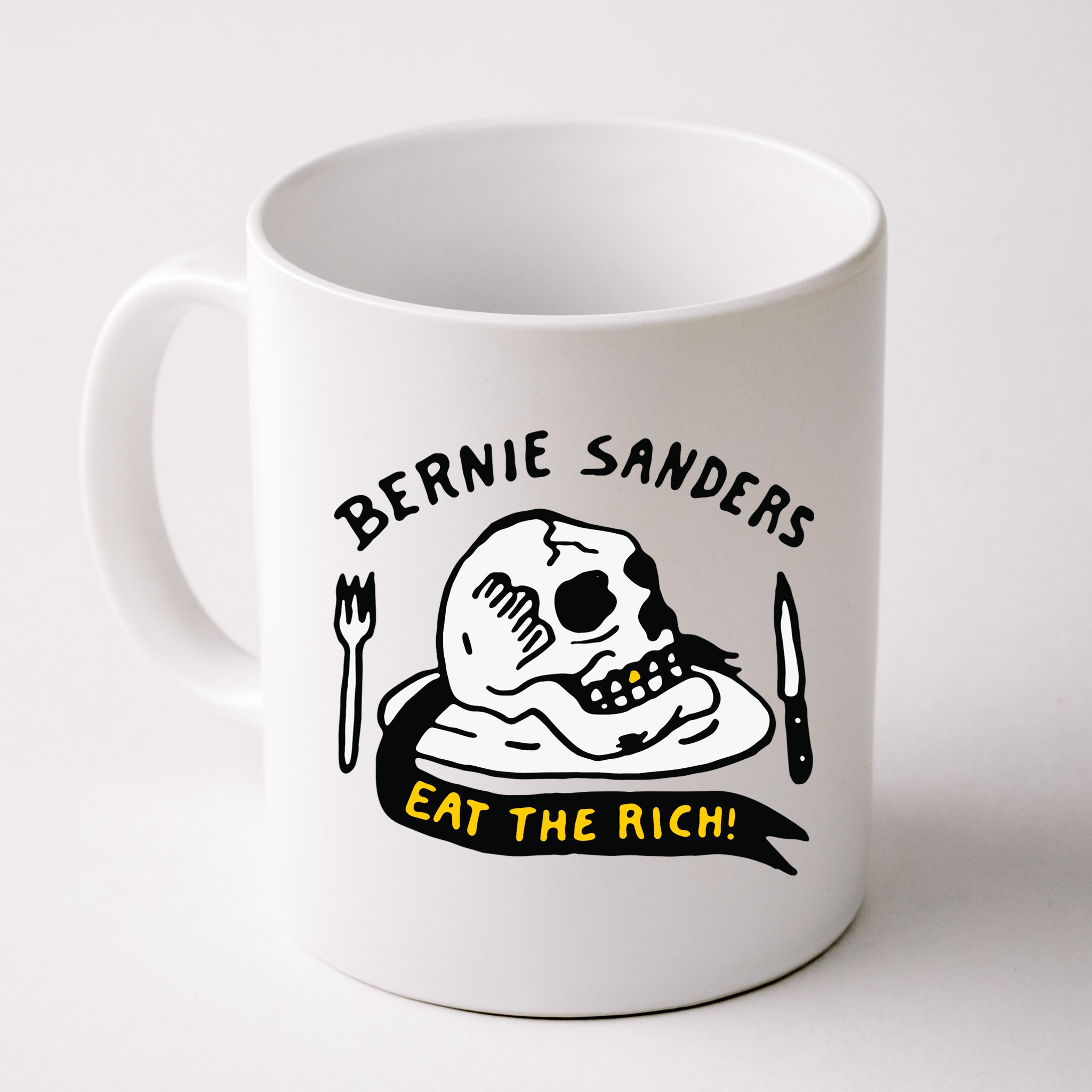 Bernie Sanders Eat The Rich Mug
