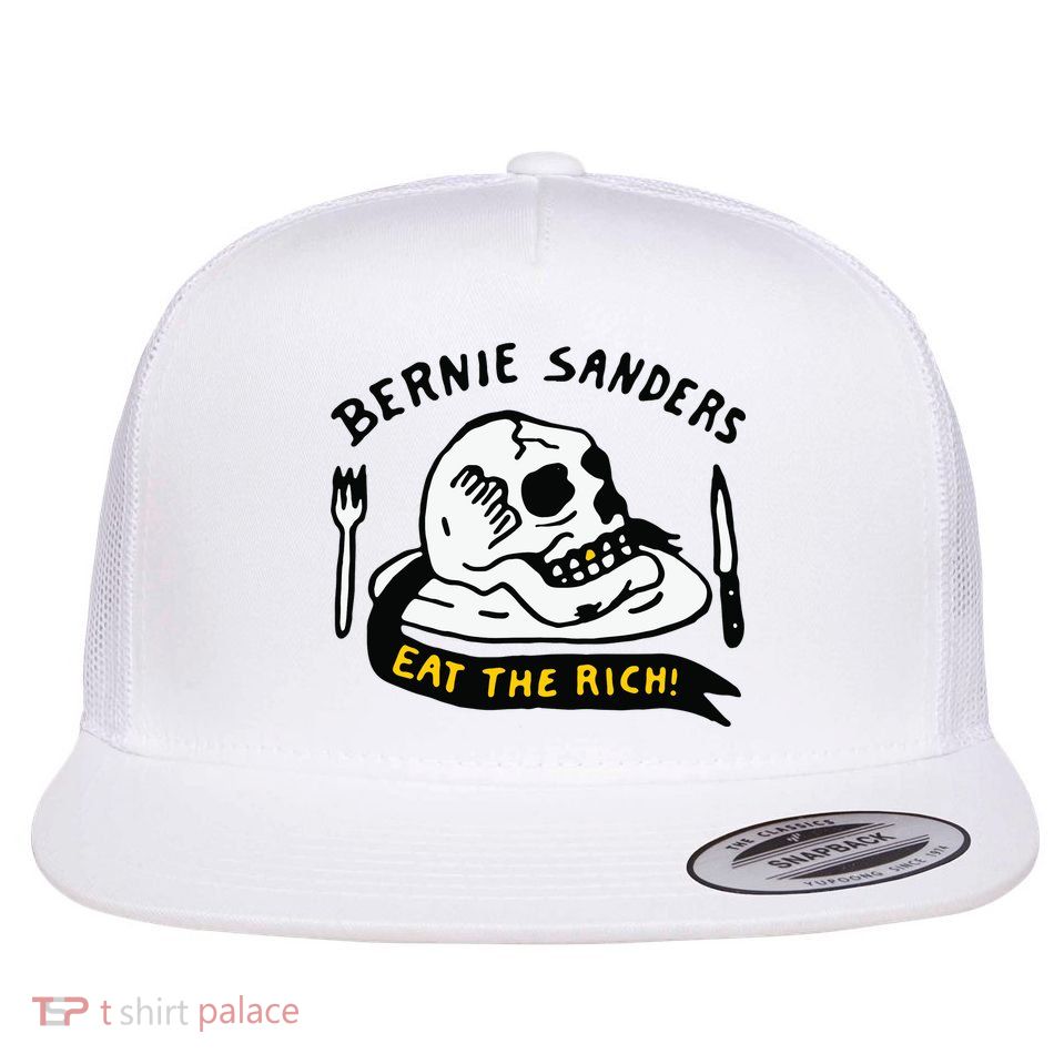 Bernie Sanders Eat The Rich Flatbill Hat