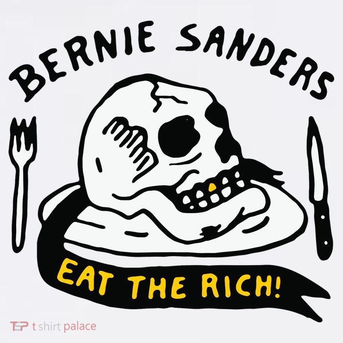 Bernie Sanders Eat The Rich Baby Bodysuit