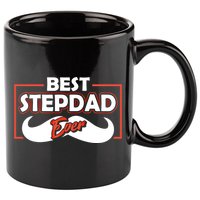 Best Stepfather Ever Stepdad Fathers Day Step Dad Sayings Meaningful Gift 11oz C Handle Ceramic Mug