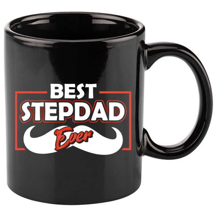 Best Stepfather Ever Stepdad Fathers Day Step Dad Sayings Meaningful Gift 11oz C Handle Ceramic Mug