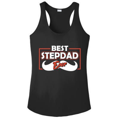 Best Stepfather Ever Stepdad Fathers Day Step Dad Sayings Meaningful Gift Ladies PosiCharge Competitor Racerback Tank