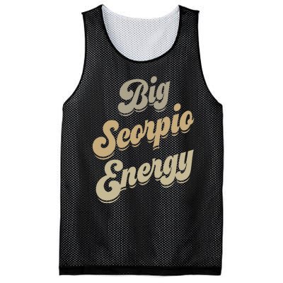 Big Scorpio Energy Scorpio  Astrology Zodiac Sign  Mesh Reversible Basketball Jersey Tank