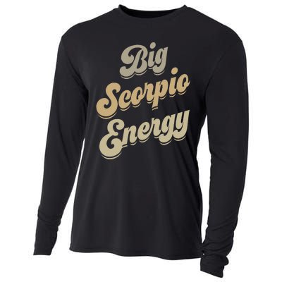 Big Scorpio Energy Scorpio  Astrology Zodiac Sign  Cooling Performance Long Sleeve Crew