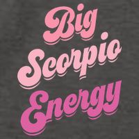 Big Scorpio Energy Scorpio Zodiac Sign Vector Backpack