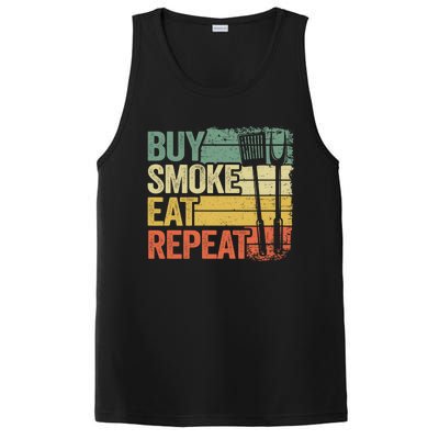 Buy Smoke Eat Repeat Barbecue Smoking Meat Bbq Pig Pork Rub Gift PosiCharge Competitor Tank