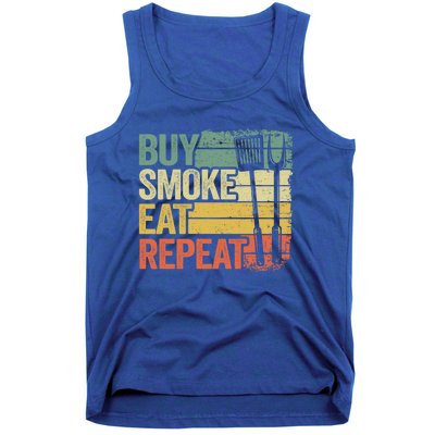 Buy Smoke Eat Repeat Barbecue Smoking Meat Bbq Pig Pork Rub Gift Tank Top