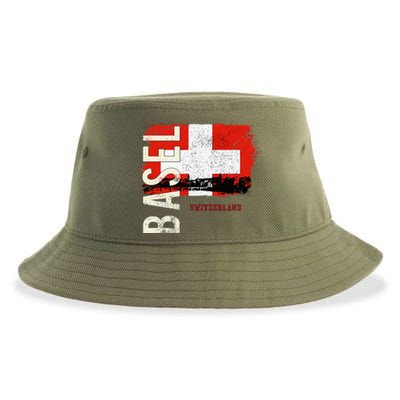 Basel Switzerland Europe Sustainable Bucket Hat