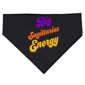 Big Sagittarius Energy Sagittarius S Zodiac Astrology USA-Made Doggie Bandana