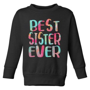 Best Sister Ever Mother's Day Toddler Sweatshirt