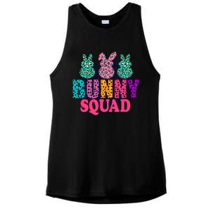 Bunny Squad Easter Bunny Design Ladies PosiCharge Tri-Blend Wicking Tank