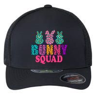 Bunny Squad Easter Bunny Design Flexfit Unipanel Trucker Cap