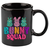 Bunny Squad Easter Bunny Design 11oz C Handle Ceramic Mug