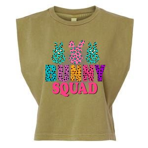 Bunny Squad Easter Bunny Design Garment-Dyed Women's Muscle Tee